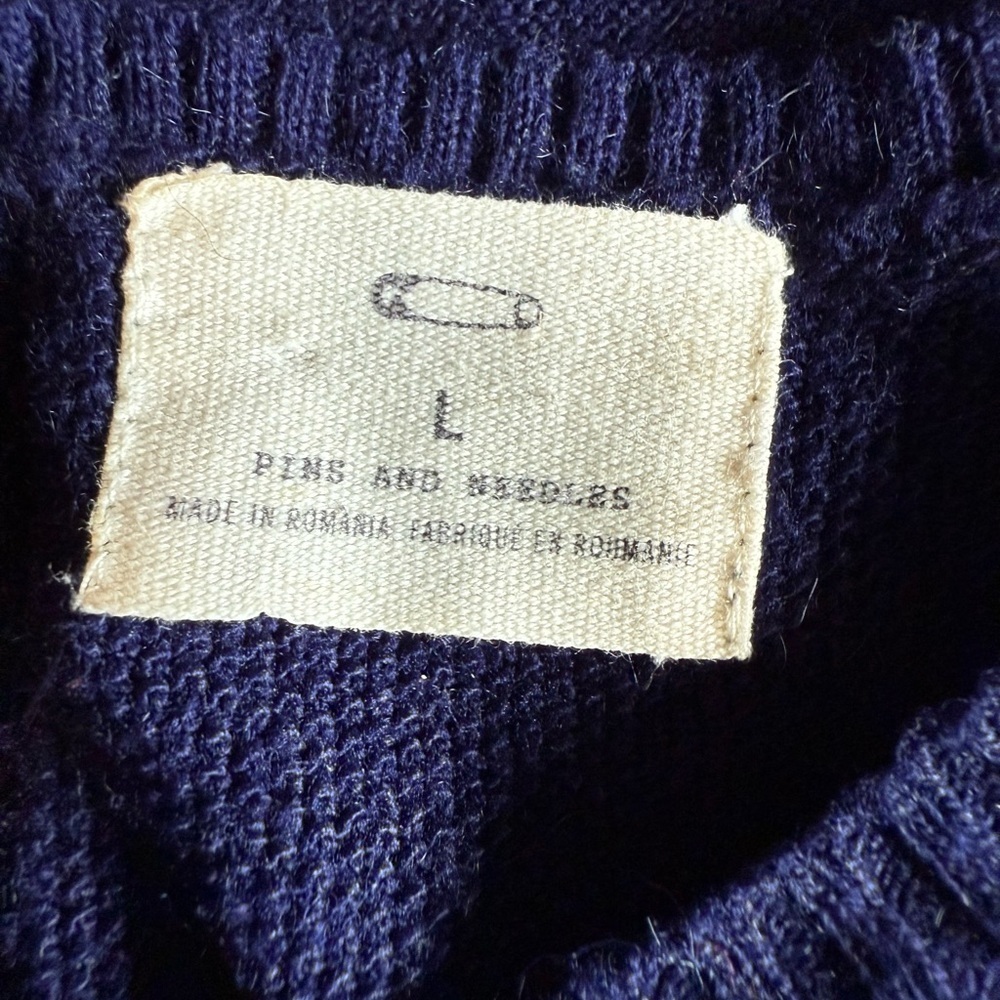 🧶 Pins and Needles Fair Isle Knit Sweater – Size Large 🧶 - Picture 4 of 5